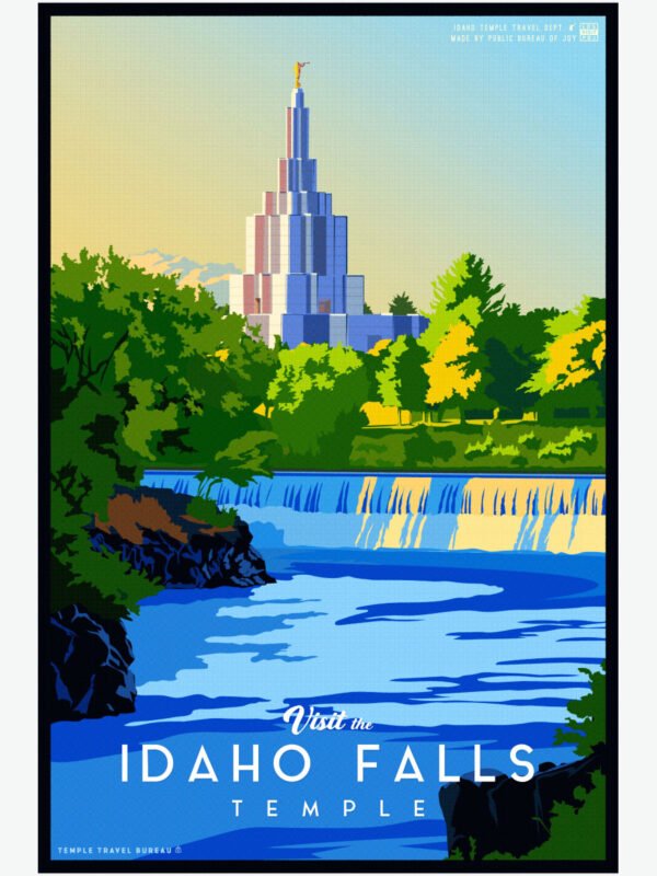 Idaho Falls Idaho Temple Poster 23