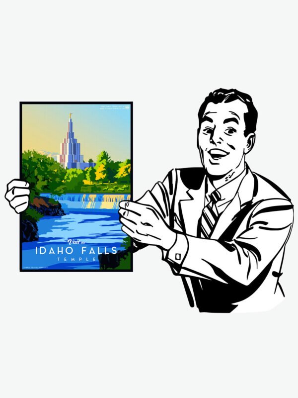 Idaho Falls Idaho Temple Poster