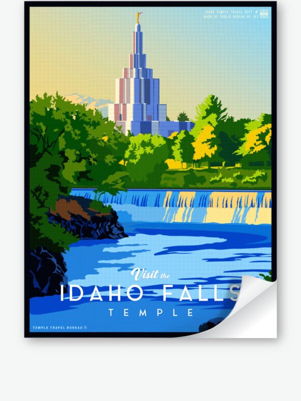 Idaho Falls Idaho Temple Wall Decal 34