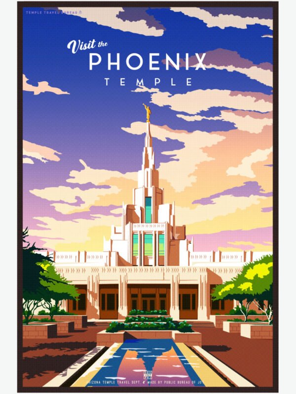 Phoenix Arizona Temple Poster 23