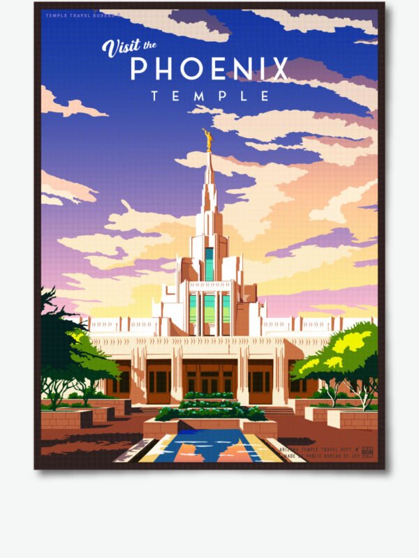 Phoenix Arizona Temple Poster Print 34