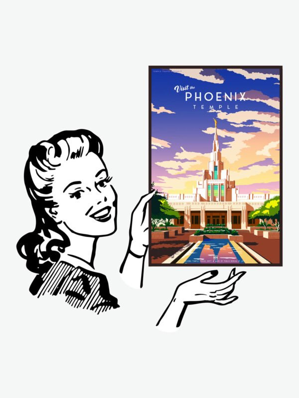 Phoenix Arizona Temple Poster