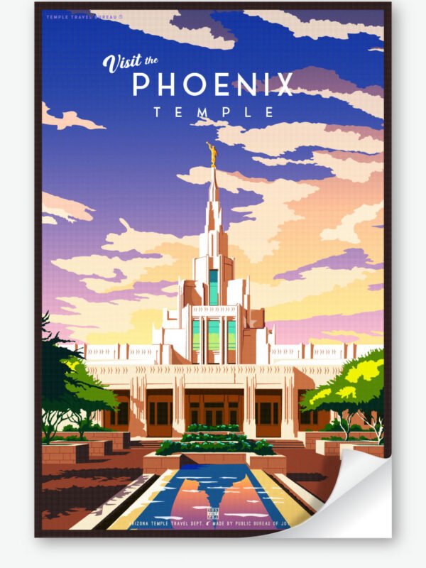 Phoenix Arizona Temple Wall Decal 23