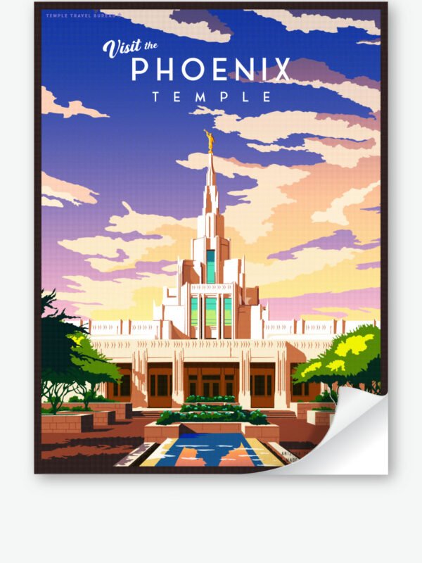 Phoenix Arizona Temple Wall Decal 34