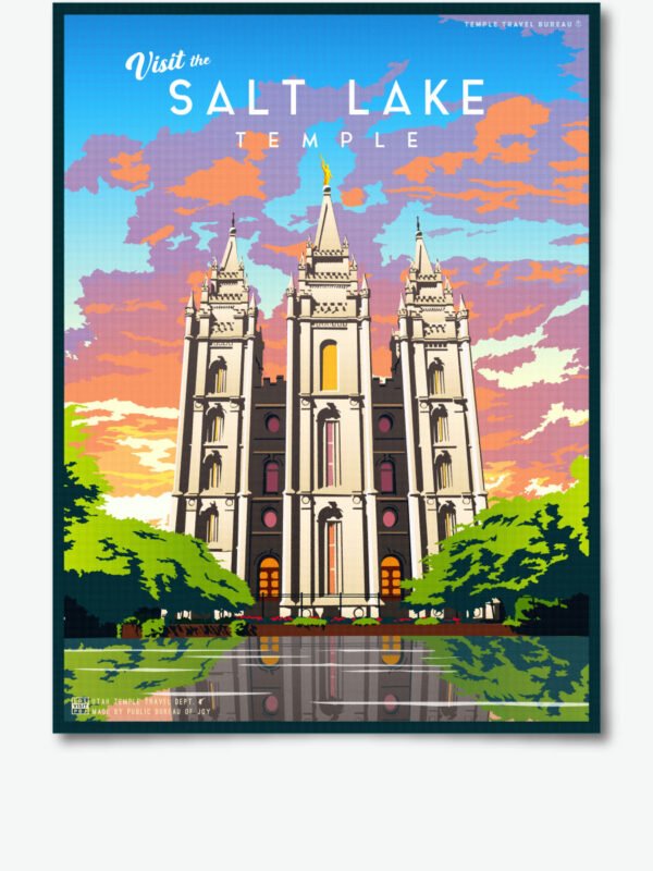 Salt Lake Utah Temple 1 Poster Print 34