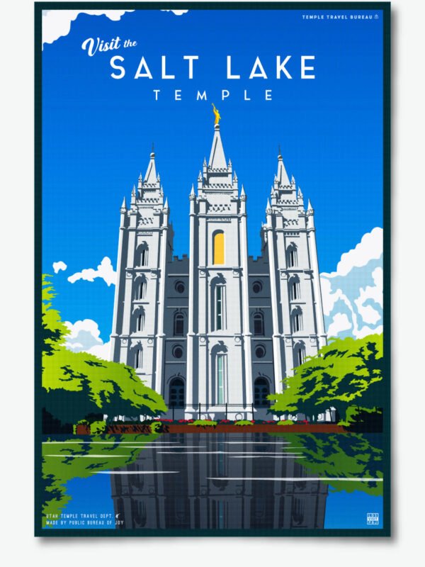 Salt Lake Utah Temple 2 Poster Print 23