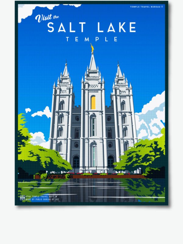 Salt Lake Utah Temple 2 Poster Print 34