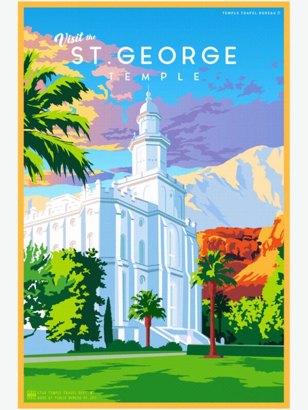 Stgeorge Utah Temple Poster 23