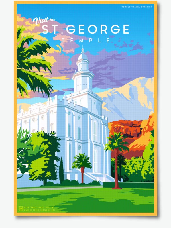 Stgeorge Utah Temple Poster Print 23