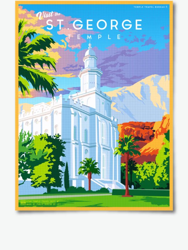 Stgeorge Utah Temple Poster Print 34