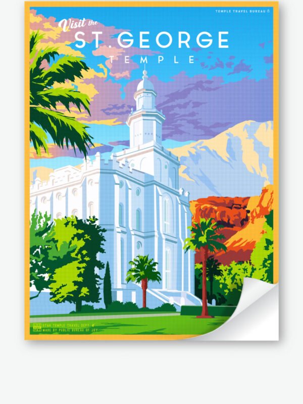 stgeorge utah temple wall decal 34