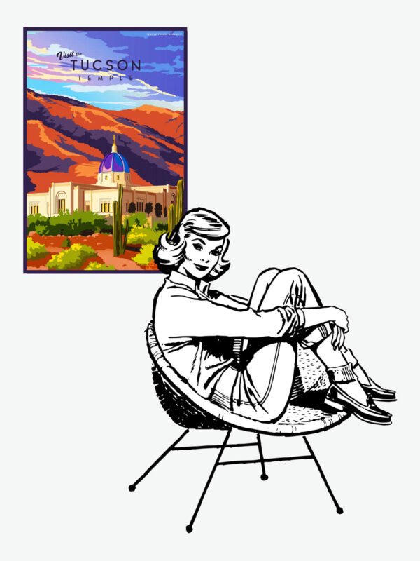 Tucson Arizona Temple Poster