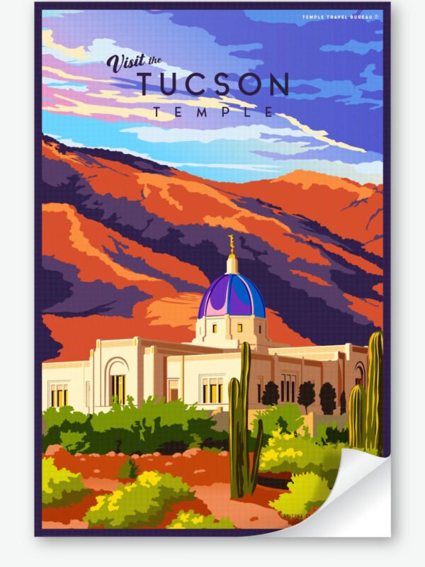 Tucson Arizona Temple Wall Decal 23