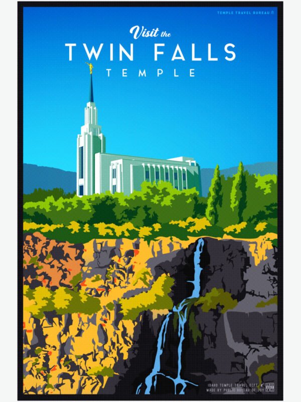 Twin Falls Idaho Temple Poster 23