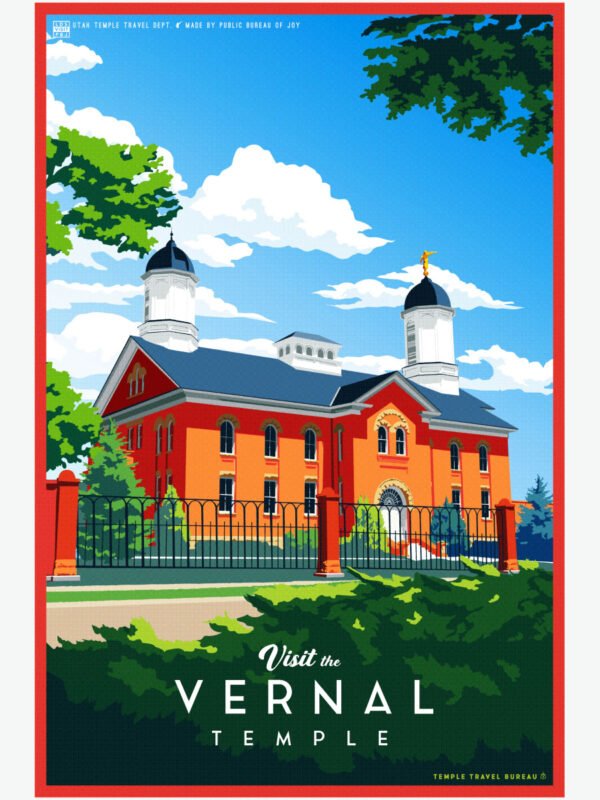 Vernal Utah Temple Poster 23